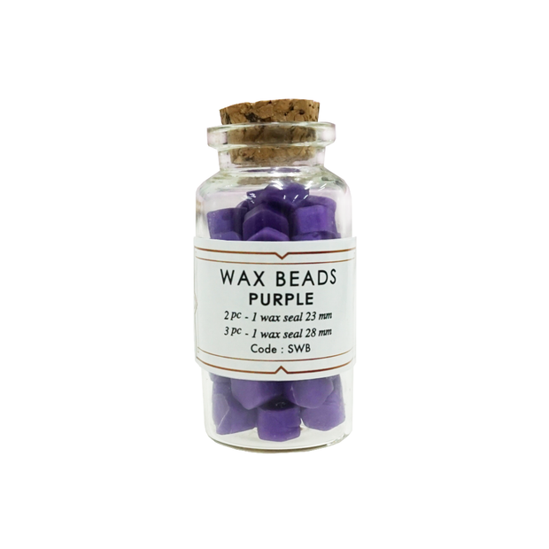 Purple Wax Beads